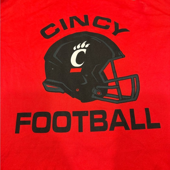 Nike Cincinnati Bearcats Team Issued Short Sleeve Dri-Fit Shirt Mens Size XL red - Picture 2 of 3